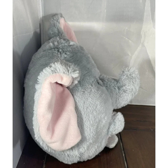 Best Made Toys Elephant Fat Head Grey Pink Plush Stuffed Animal 2018 - Picture 2 of 8